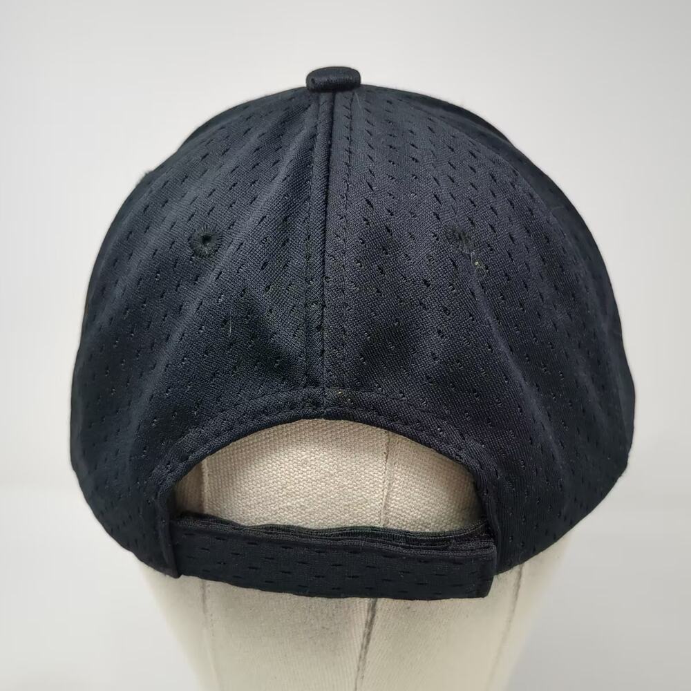 J.F. Beaver Ward Feed Yard Baseball Cap Black Purple Hat OS Strapback Perforated - Picture 6 of 9
